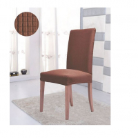 Калъф за стол, Декоративен, ластик, еластан, 4 цвята, снимка 4 - Столове - 36465817