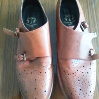 Мъжки кожени обувки Le Ruemarcel, номер 41, снимка 2 - Мокасини - 40299364