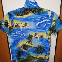 Риза за момче - Хавайска. Размер до 146., снимка 3 - Детски ризи - 43913326