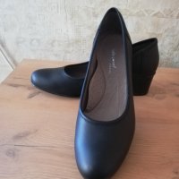 Черни нови дамски обувки  №41, снимка 6 - Дамски елегантни обувки - 38510643