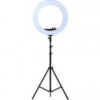 Led Ring - Ринг лампа с трипод Модел RL-18 С гаранция, снимка 1 - Чанти, стативи, аксесоари - 23287129