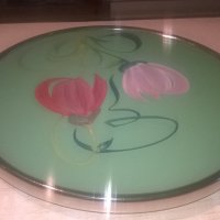 Въртящти се метално-стъклени стойки за колекция или торта 30 см, снимка 7 - Колекции - 27474533