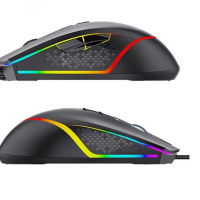 Геймърска мишка Aula F805, Оптична, 7D, RGB, Черен, снимка 4 - Клавиатури и мишки - 36537267