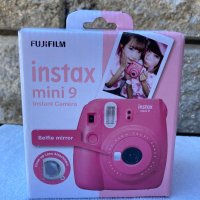 Фотоапарат за моментни снимки Fujifilm Instax Mini 9 - Flamingo Pink, снимка 2 - Друга електроника - 43567702