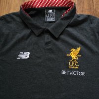 new balance Liverpool - страхотна мъжка тениска 2ХЛ, снимка 2 - Тениски - 40855023