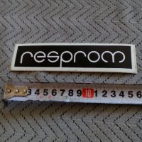 Стара лепенка Респром,Resprom #9, снимка 1 - Други ценни предмети - 27997900