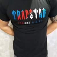 Черна тениска TRAPSTAR , снимка 3 - Спортни дрехи, екипи - 43955333