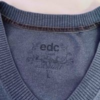 Блуза дамска – фин пуловер,ESPRIT,  в сиво,ГО 96см; Обиколка на края-ханша -80см, Дължина 60см., снимка 3 - Блузи с дълъг ръкав и пуловери - 43384070