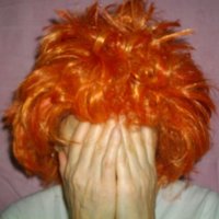 Перука в оранжево  , снимка 2 - Аксесоари за коса - 33426142