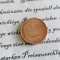 Монета - Германия - 2 пфенигa | 1995г.; серия A, снимка 2 - Нумизматика и бонистика - 29012236
