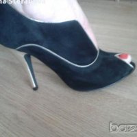 Ест.кожа-Нови,Елегантни обувки, снимка 3 - Дамски обувки на ток - 11820061