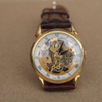Швейцарски мъжки часовник ''Skeletron'', снимка 1 - Мъжки - 43240736