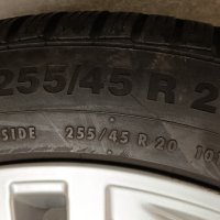 Оригинални джанти с гуми зимни 20 цола за Audi Q5 SQ5 , снимка 3 - Гуми и джанти - 44127479