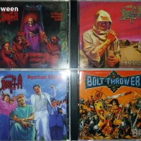 Оригинал Bolt Thrower,Obituary,Death,Tiamat,Megadeth,Deicide, снимка 11 - CD дискове - 40332298