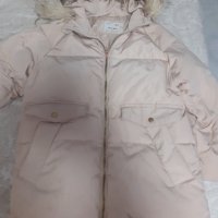 Зимно пухено яке на Zara, снимка 2 - Детски якета и елеци - 35447678