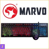 Keyboard with mouse: Marvo - COMBO KM409 | Клавиатура с мишка: Марво - COMBO KM409, снимка 2 - Клавиатури и мишки - 43906698
