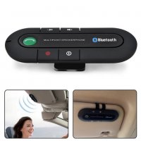 Блутут хендсфрий Bluetooth 4.1 комплект за свободни ръце Handsfree за кола с щипка Аудио адаптер Без, снимка 15 - Аксесоари и консумативи - 38280887