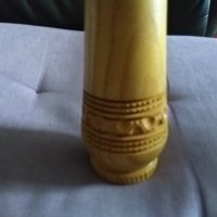 Дървена вазичка за поставяне на химикалки-моливи-дърворезбована, снимка 5 - Декорация за дома - 44051331