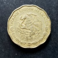 Монета.Мексико. 50 цента. 1994 г., снимка 1 - Нумизматика и бонистика - 35396963