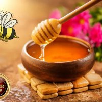 Продавам полифлорен пчелен мед букет 9 лв. на буркан 1 кг. с винтова капачка, снимка 1 - Пчелни продукти - 21270708