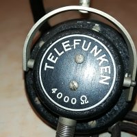 telefunken eh420 4000ohm old germany headphones 0108212135, снимка 1 - Слушалки и портативни колонки - 33688881