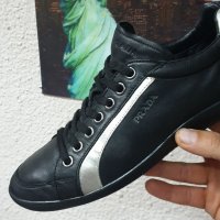 оригинални  кожени спортно-елегантни обувки  Prada  номер 43, снимка 10 - Спортно елегантни обувки - 38708839