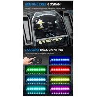 Многорежимен LED диоден бар, 12-24V, серия IM, 127 см, снимка 17 - Аксесоари и консумативи - 43134831