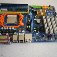 Двуядрен комплект Gigabyte GA-M56S-S3, снимка 3 - Дънни платки - 42955300