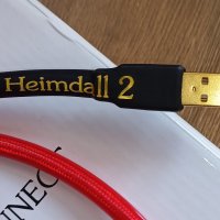 NORDOST Heimdall 2 USB 1.0m USA, снимка 10 - Ресийвъри, усилватели, смесителни пултове - 40343459