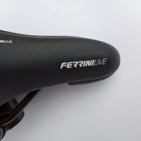 Продавам колела внос от Германия черна седалка FERRINE LIVE MSD 0544 с пружини, снимка 3 - Велосипеди - 28673006