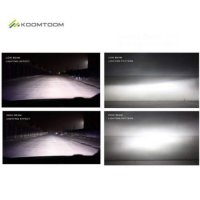 Комплект LED Лед Диодни Крушки за фар Automat X3 H7 - 50W 12000 Lm Над 200% по-ярка светлина., снимка 2 - Аксесоари и консумативи - 26287072