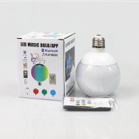 Цветна LED крушка с дистанционно , с 16 цвята, 4 режима  и 5 нива на яркост, снимка 4 - Лед осветление - 43368894