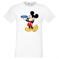 Мъжка тениска Mickey Mouse Ford, снимка 9 - Тениски - 36577349