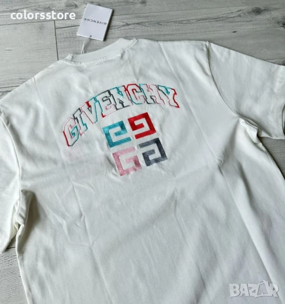 Мъжка бяла тениска Givenshy/IM56n, снимка 1