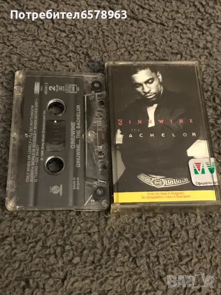 Аудио касета  Ginuwine - Bachelor , снимка 1