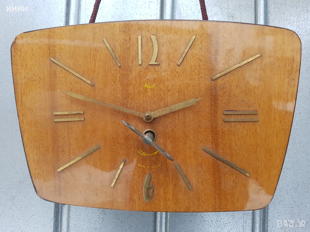 Стенен часовник Маяк , снимка 1