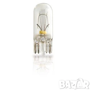 Крушка PHILIPS W3W 24V,3W W2,1x9,5D T10 № 13256CP, снимка 1