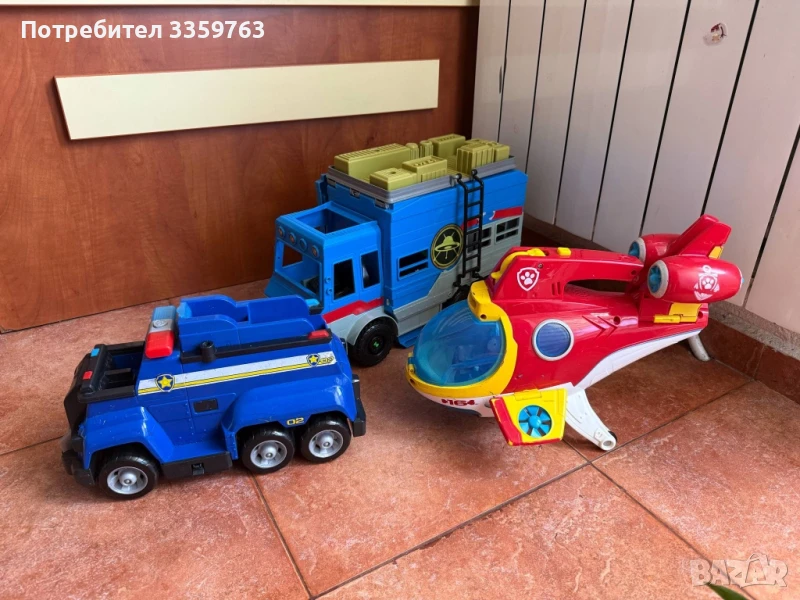 Paw Patrol превозни средства – Големи, яки и супер запазени!, снимка 1