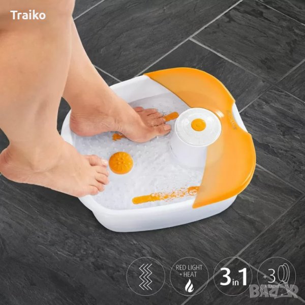 Масажна вана / Масажор за крака Medisana FS 881,60w Foot Spa, Германия, снимка 1