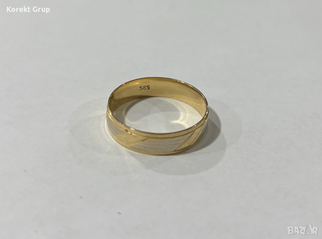 Златен пръстен 2.9 грама 14 карата, снимка 1