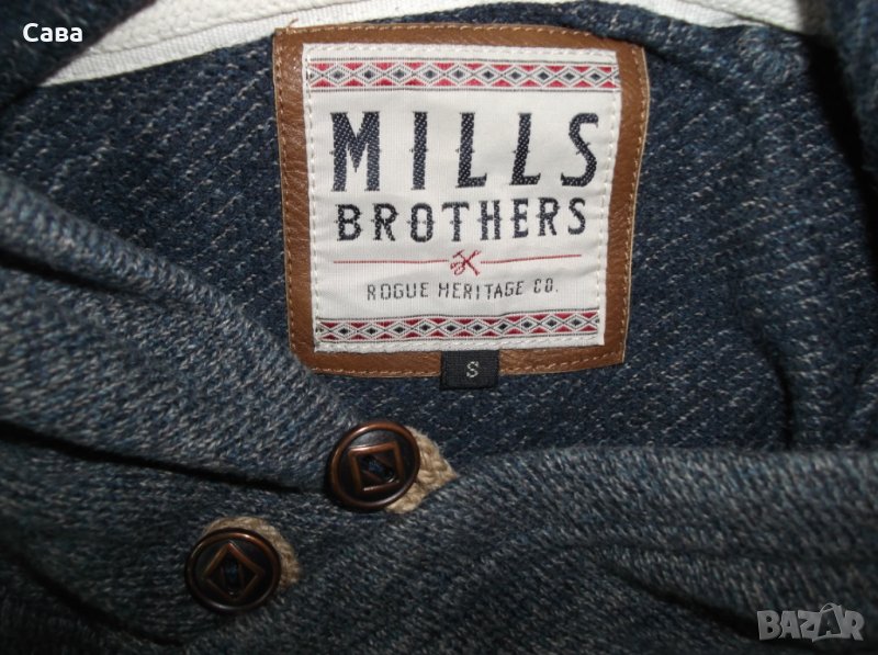 Суичър MILLS BROTHERS   мъжки,С-М, снимка 1