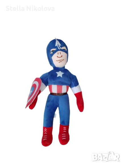 Плюшена играчка Капитан Америка, снимка 1