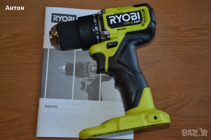 Нов безчетков винтоверт Ryobi RDD18C, снимка 1