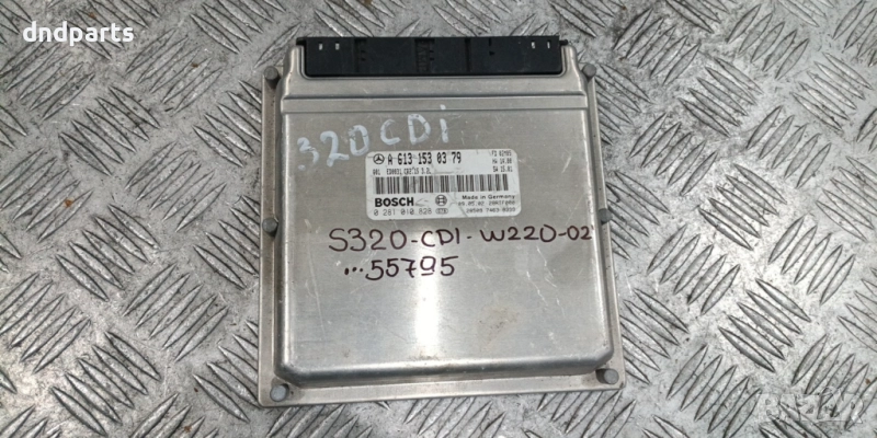 Компютър Mercedes S320 CDI W220 2002г. A6131530379 0281010828 , снимка 1