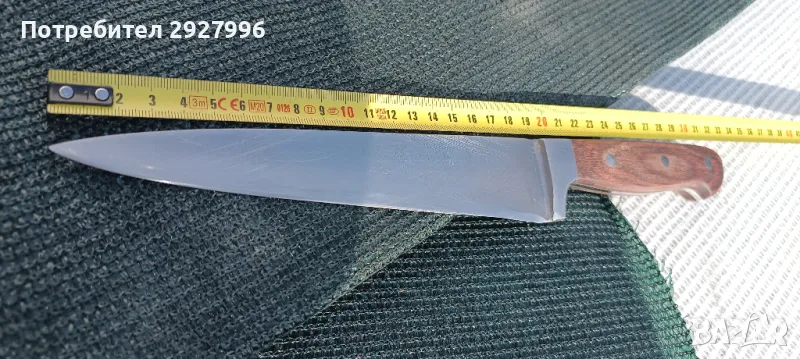 Стар касапски нож., снимка 1
