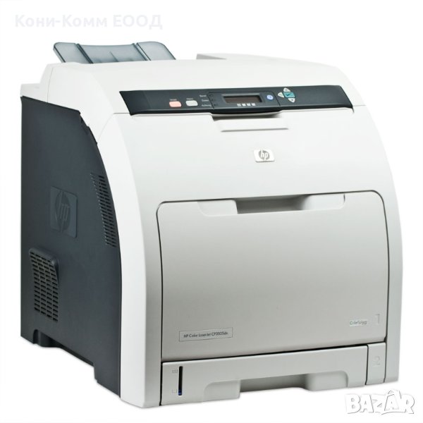 Принтер HP Color Laserjet CP3505n (дефектна печка) Пълен комплект с тонер касети , снимка 1