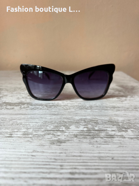 Черни слънчеви очила тип пеперуда 😎, снимка 1