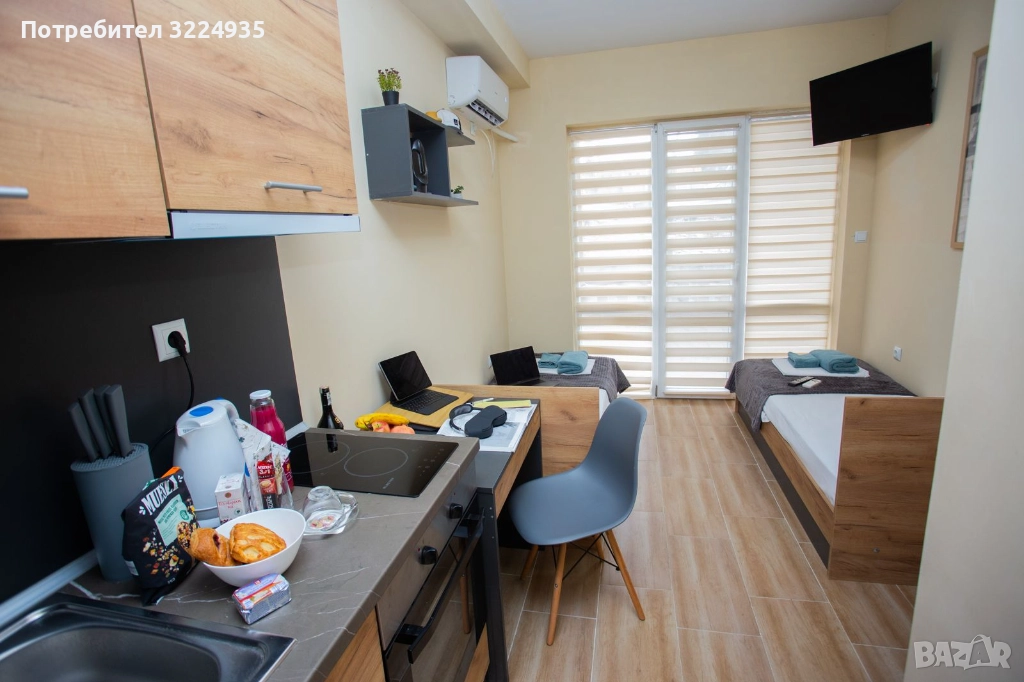 Наем  1-стаен  / Търново- кв.Бузлуджа/ 41000 eu / Видеонаблюдение / Контрол на Достъпа , снимка 1