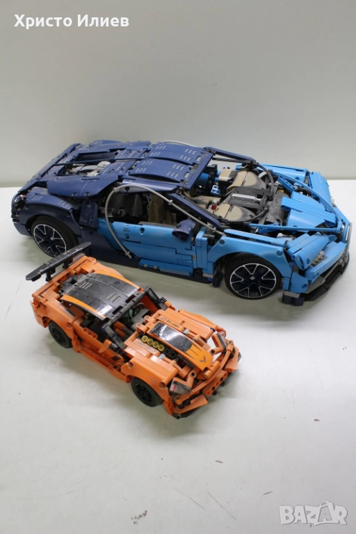 Конструктор LEGO Technic Bugatti Chiron 42083 Technic Chevrolet 42093 Лего, снимка 1