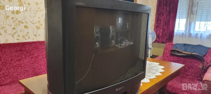 телевизор SONY hi black trinitron 21", снимка 1